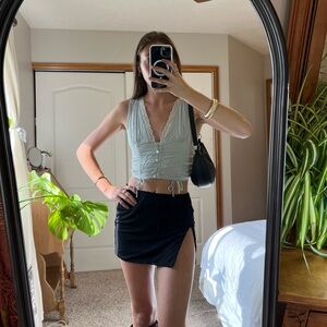 O.VIANCA cropped tank top mint